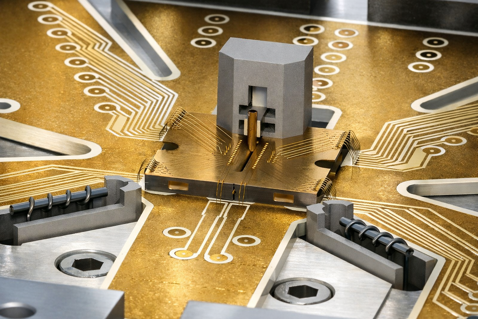 Ion trap with optical cavity